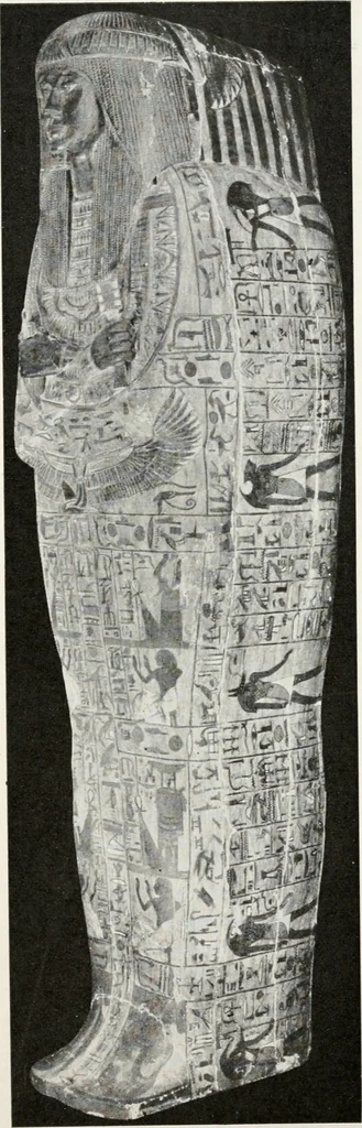 An illustration from A handbook of the Egyptian rooms .., 1918, leaf 148