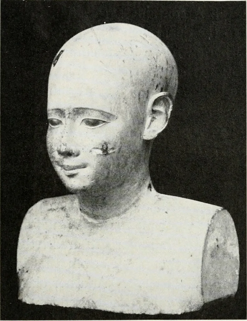 An illustration from A handbook of the Egyptian rooms .., 1918, leaf 162