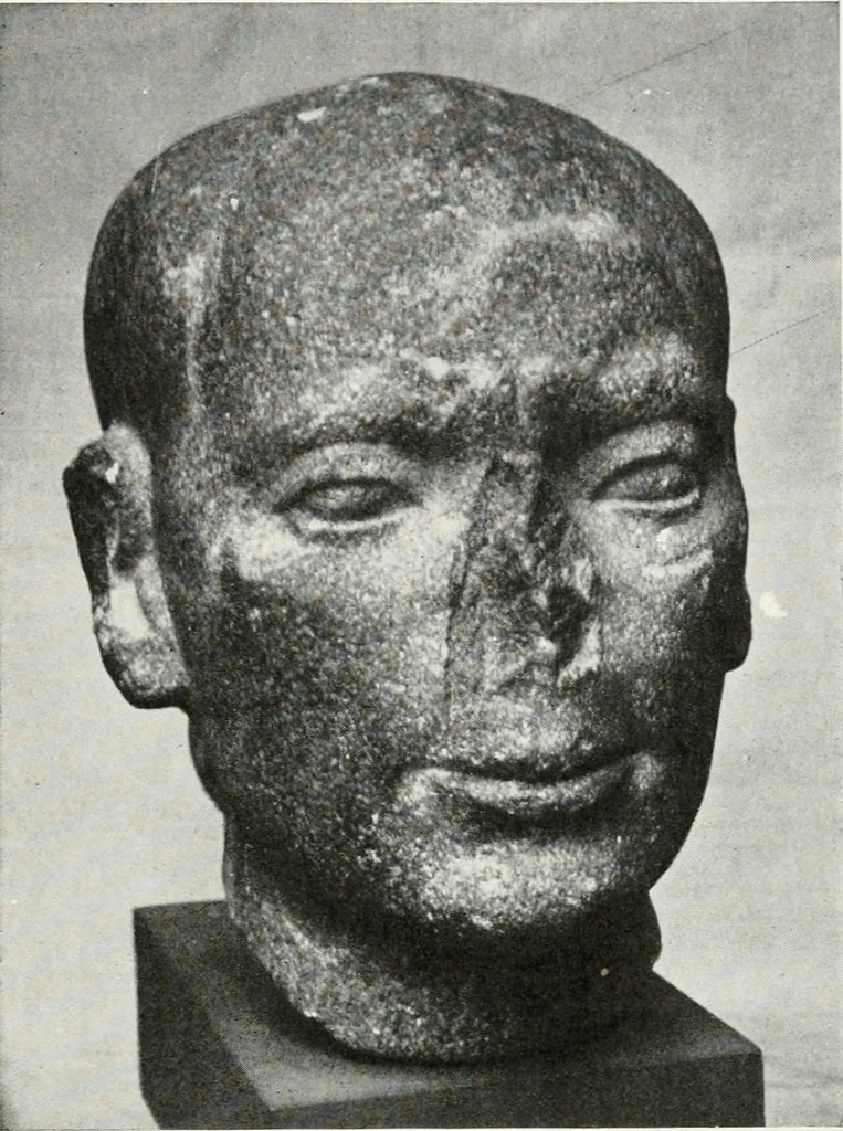 An illustration from A handbook of the Egyptian rooms .., 1918, leaf 166
