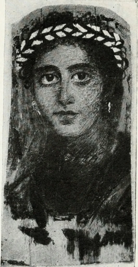 An illustration from A handbook of the Egyptian rooms .., 1918, leaf 176
