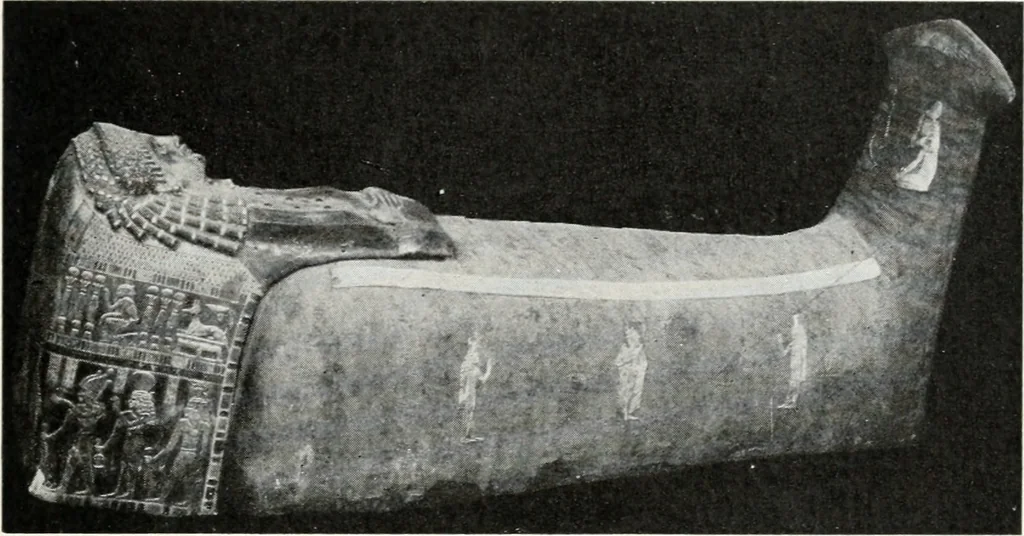 An illustration from A handbook of the Egyptian rooms .., 1918, leaf 178