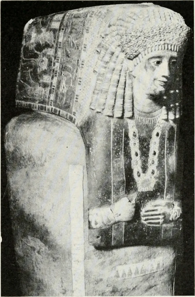 An illustration from A handbook of the Egyptian rooms .., 1918, leaf 178