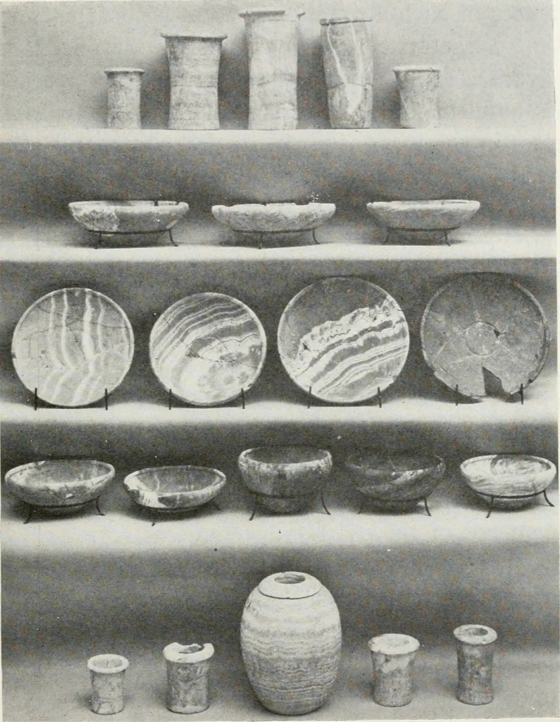 An illustration from A handbook of the Egyptian rooms .., 1918, leaf 46