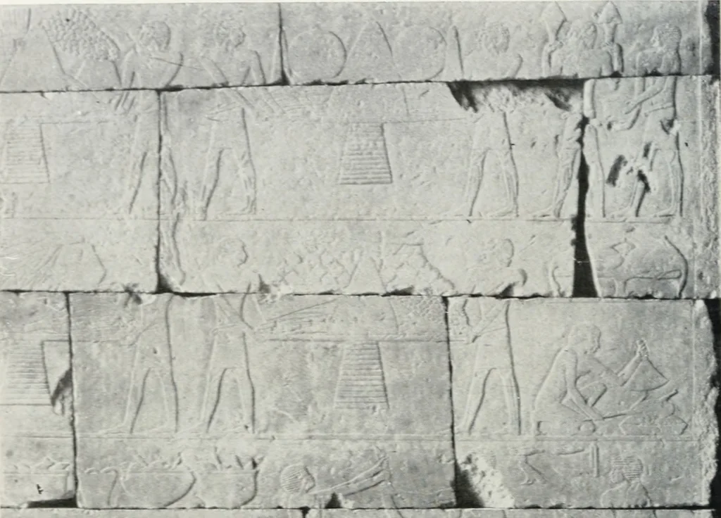 An illustration from A handbook of the Egyptian rooms .., 1918, leaf 57