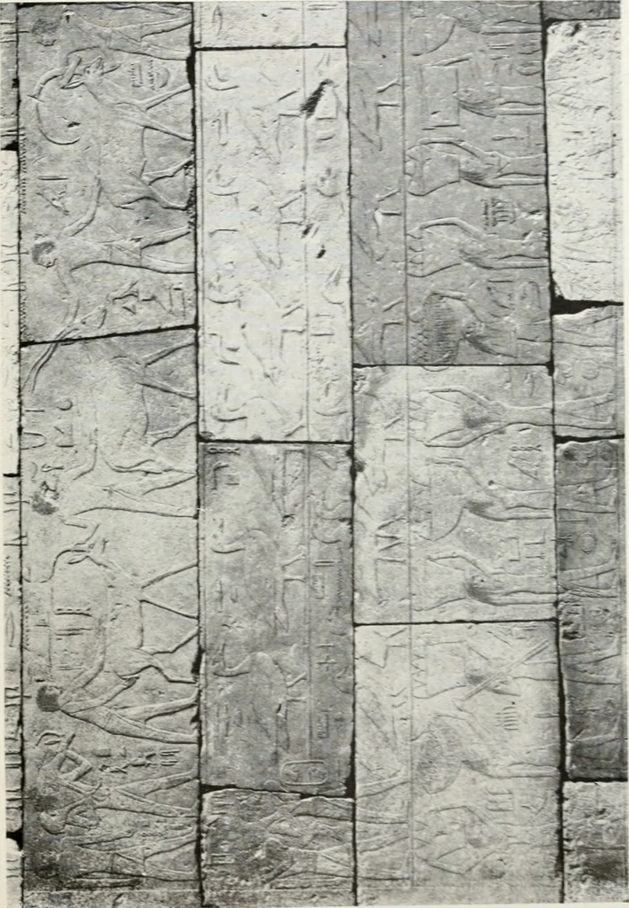 An illustration from A handbook of the Egyptian rooms .., 1918, leaf 58
