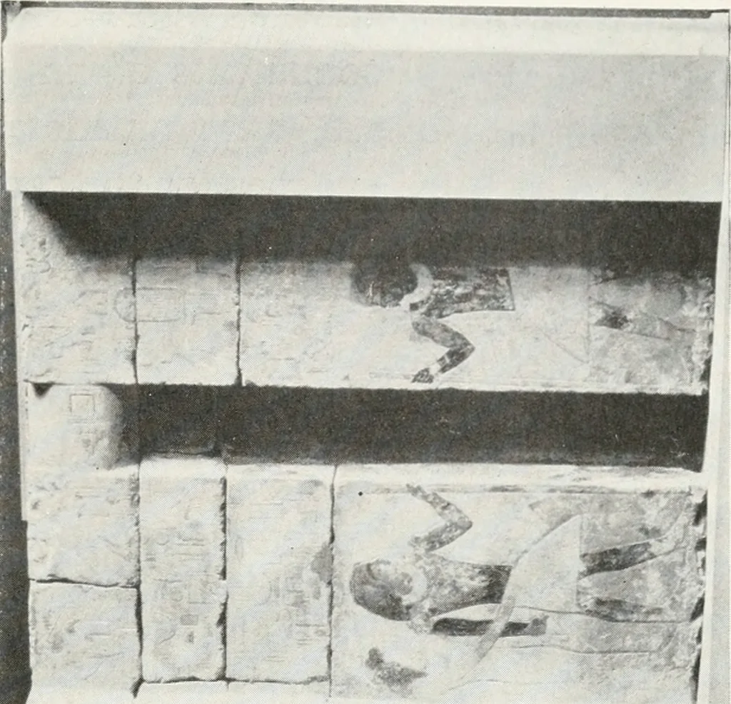 An illustration from A handbook of the Egyptian rooms .., 1918, leaf 68