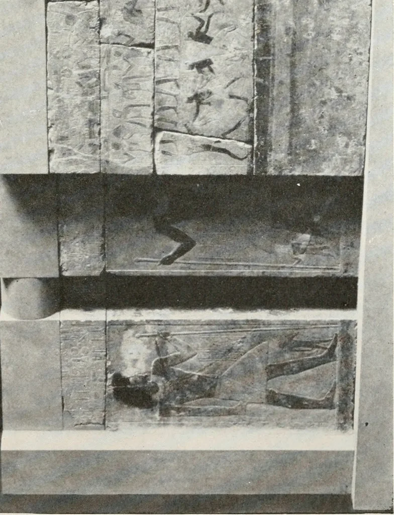 An illustration from A handbook of the Egyptian rooms .., 1918, leaf 68