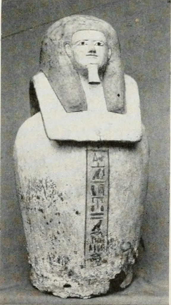 An illustration from A handbook of the Egyptian rooms .., 1918, leaf 92