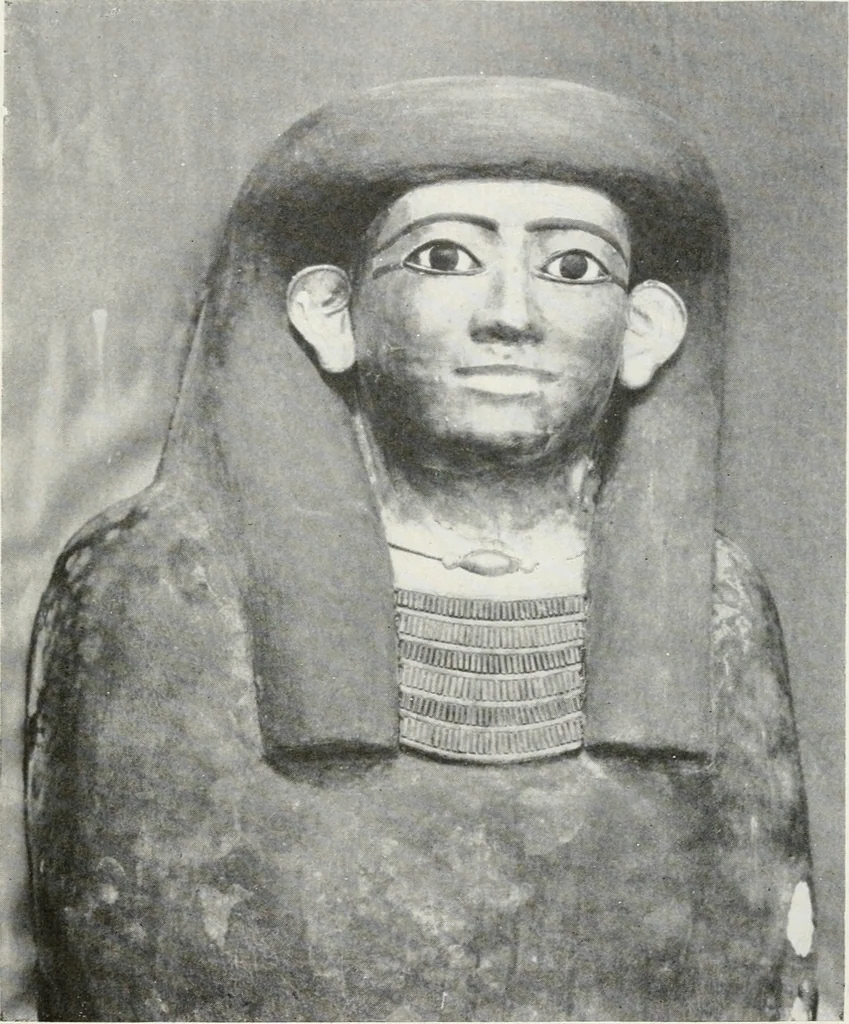An illustration from A handbook of the Egyptian rooms .., 1918, leaf 98
