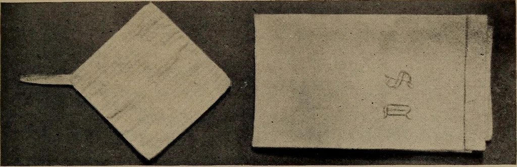 An illustration from A handbook of elementary sewing, 1915, leaf 43