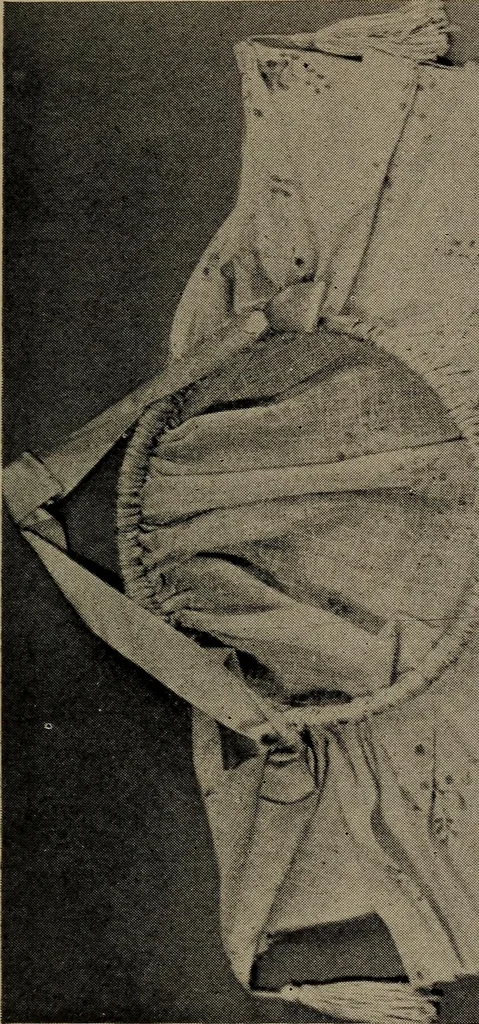 An illustration from A handbook of elementary sewing, 1915, leaf 43