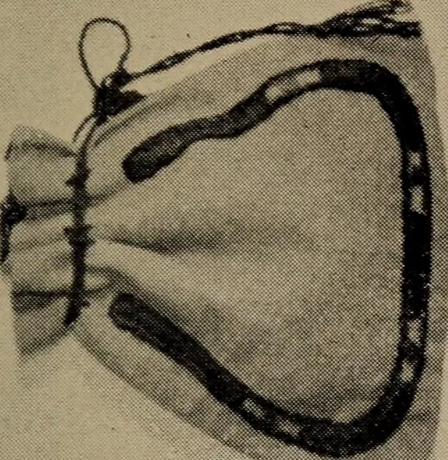 An illustration from A handbook of elementary sewing, 1915, leaf 63
