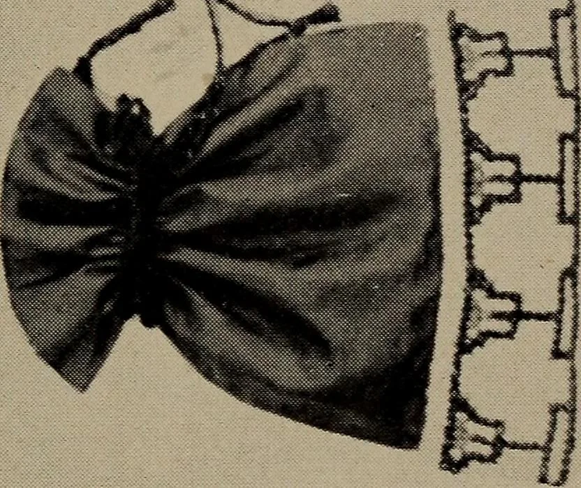 An illustration from A handbook of elementary sewing, 1915, leaf 63
