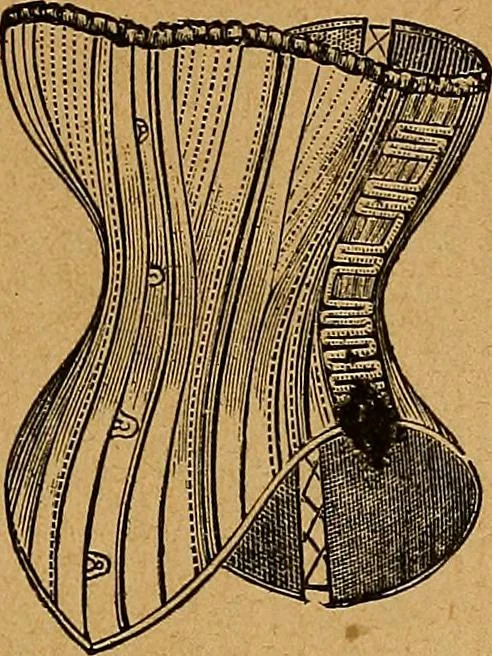 An illustration from Hand book of games and pastimes : a manual for parlor and lawn, comprising a choice collection of parlor games, tricks, dialogues, tableaux, ruler for lawn tennis, calls for dancing, palmistry, etc., etc, 1887, leaf 44