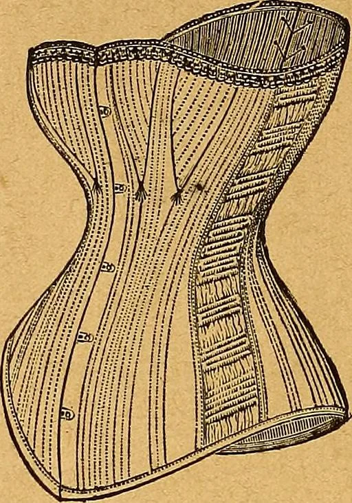 An illustration from Hand book of games and pastimes : a manual for parlor and lawn, comprising a choice collection of parlor games, tricks, dialogues, tableaux, ruler for lawn tennis, calls for dancing, palmistry, etc., etc, 1887, leaf 59