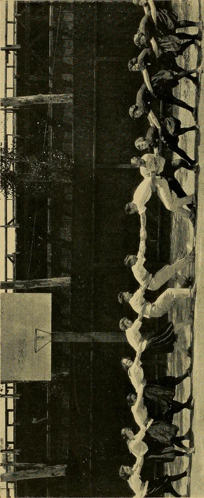 An illustration from A handbook of games and programs for church, school, and home, 1922, leaf 90