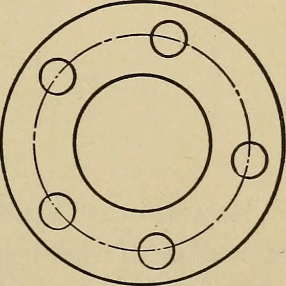 An illustration from A hand book of general instruction for mechanics, containing useful rules and memoranda for practical men, 1907, leaf 236