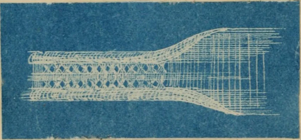 An illustration from A handbook of Greek lace making, 1870, leaf 13