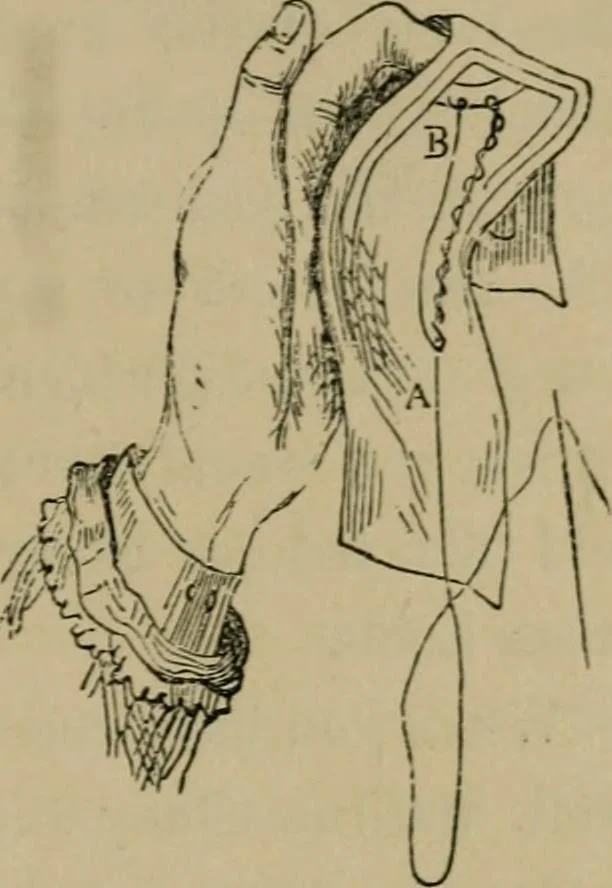 An illustration from A handbook of Greek lace making, 1870, leaf 20