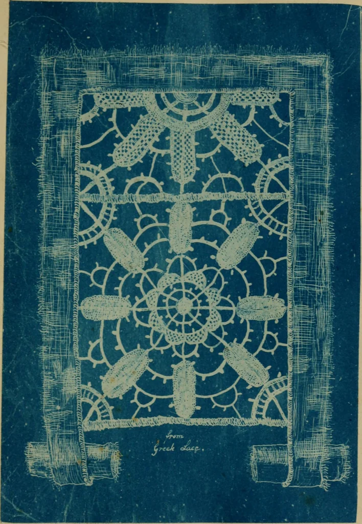 An illustration from A handbook of Greek lace making, 1870, leaf 28