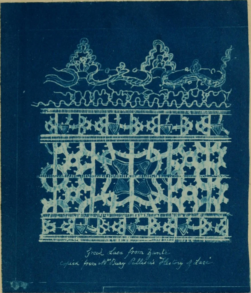 An illustration from A handbook of Greek lace making, 1870, leaf 32