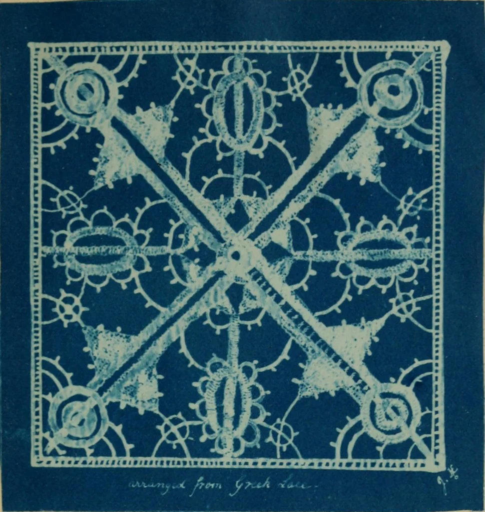 An illustration from A handbook of Greek lace making, 1870, leaf 34