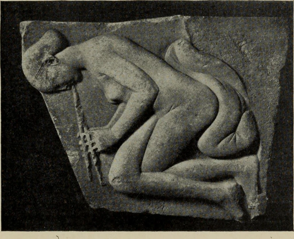 An illustration from A handbook of Greek and Roman sculpture, 1905, leaf 101