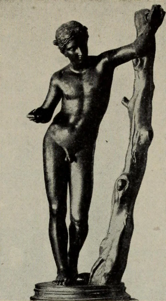 An illustration from A handbook of Greek and Roman sculpture, 1905, leaf 159