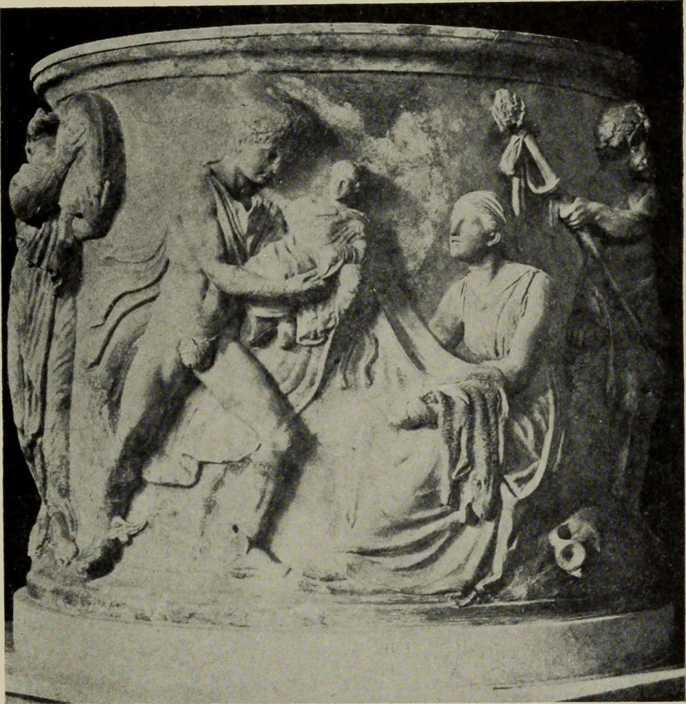 An illustration from A handbook of Greek and Roman sculpture, 1905, leaf 165