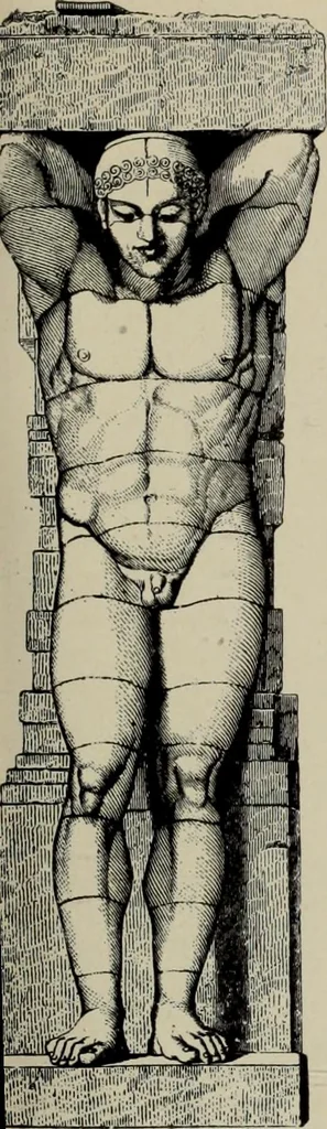 An illustration from A handbook of Greek and Roman sculpture, 1905, leaf 203