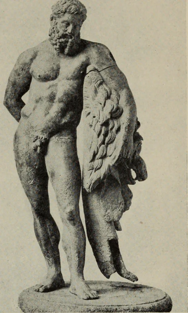 An illustration from A handbook of Greek and Roman sculpture, 1905, leaf 203