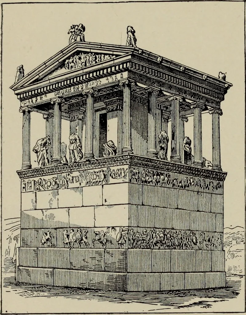 An illustration from A handbook of Greek and Roman sculpture, 1905, leaf 219