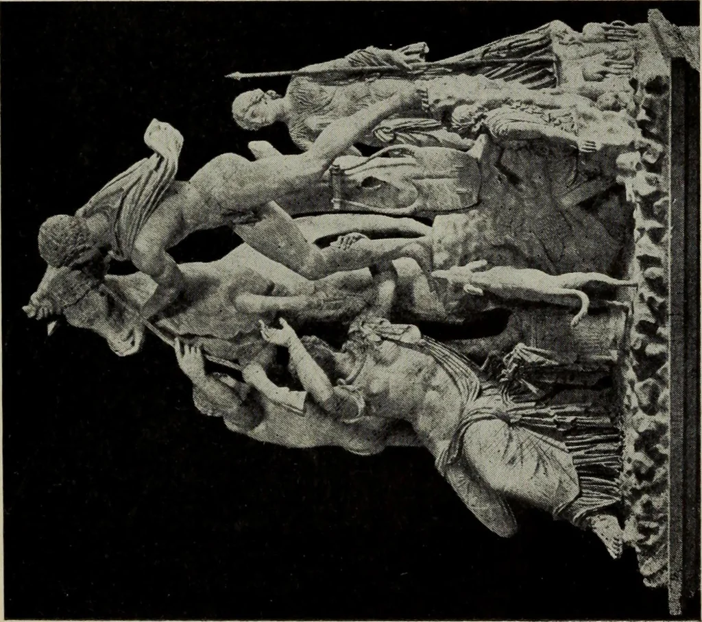 An illustration from A handbook of Greek and Roman sculpture, 1905, leaf 347