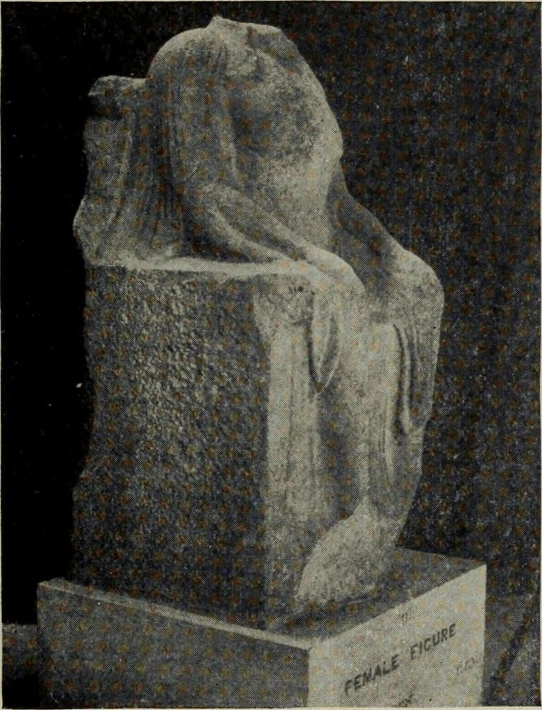 An illustration from A handbook of Greek and Roman sculpture, 1905, leaf 53