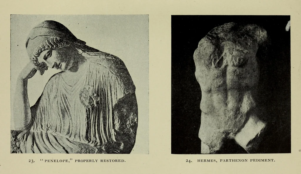 An illustration from A Handbook of Greek and Roman sculpture : to accompany a collection of reproductions of Greek and Roman sculpture, 1905, leaf 147