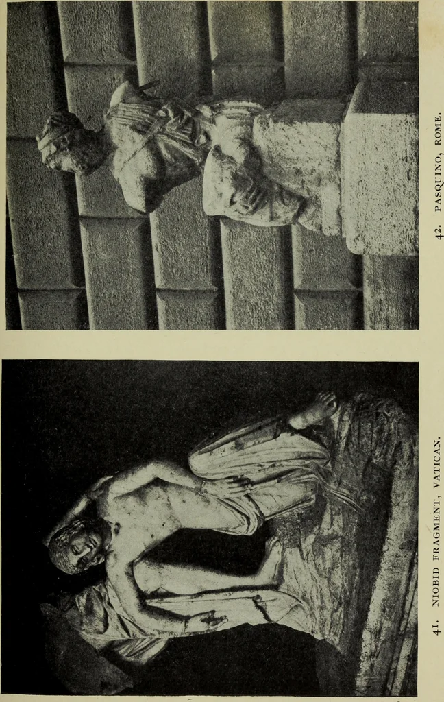 An illustration from A Handbook of Greek and Roman sculpture : to accompany a collection of reproductions of Greek and Roman sculpture, 1905, leaf 287
