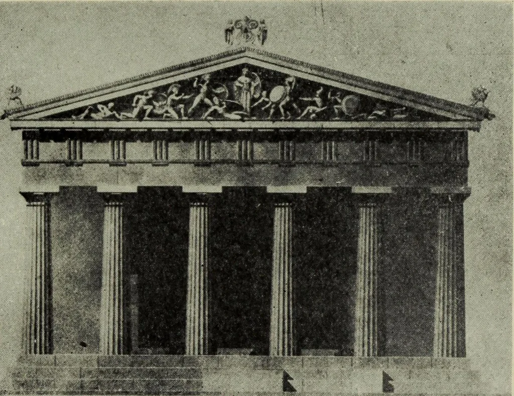 An illustration from A Handbook of Greek and Roman sculpture : to accompany a collection of reproductions of Greek and Roman sculpture, 1905, leaf 87