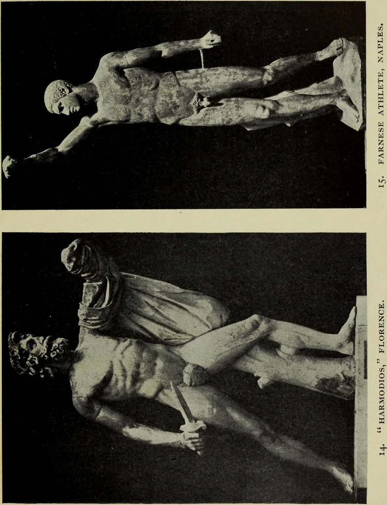 An illustration from A Handbook of Greek and Roman sculpture : to accompany a collection of reproductions of Greek and Roman sculpture, 1905, leaf 97