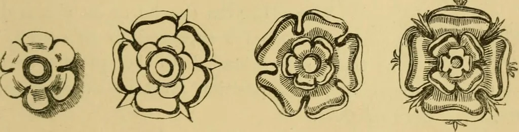An illustration from Handbook of heraldry : with instructions for tracing pedigrees and deciphering ancient mss. : rules for the appointment of liveries, &c, 1882, leaf 112