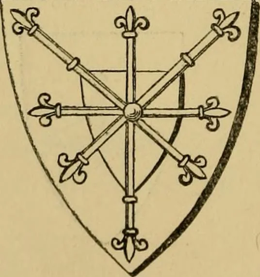 An illustration from Handbook of heraldry : with instructions for tracing pedigrees and deciphering ancient mss. : rules for the appointment of liveries, &c, 1882, leaf 119