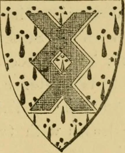 An illustration from Handbook of heraldry : with instructions for tracing pedigrees and deciphering ancient mss. : rules for the appointment of liveries, &c, 1882, leaf 126