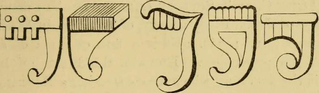 An illustration from Handbook of heraldry : with instructions for tracing pedigrees and deciphering ancient mss. : rules for the appointment of liveries, &c, 1882, leaf 128