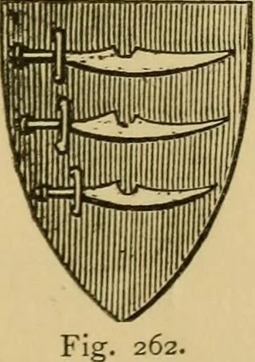 An illustration from Handbook of heraldry : with instructions for tracing pedigrees and deciphering ancient mss. : rules for the appointment of liveries, &c, 1882, leaf 128