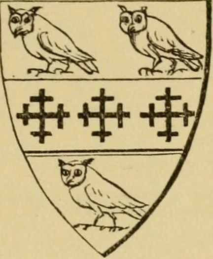 An illustration from Handbook of heraldry : with instructions for tracing pedigrees and deciphering ancient mss. : rules for the appointment of liveries, &c, 1882, leaf 132