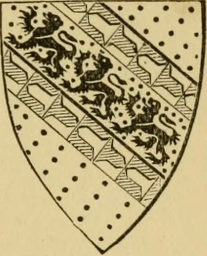 An illustration from Handbook of heraldry : with instructions for tracing pedigrees and deciphering ancient mss. : rules for the appointment of liveries, &c, 1882, leaf 132