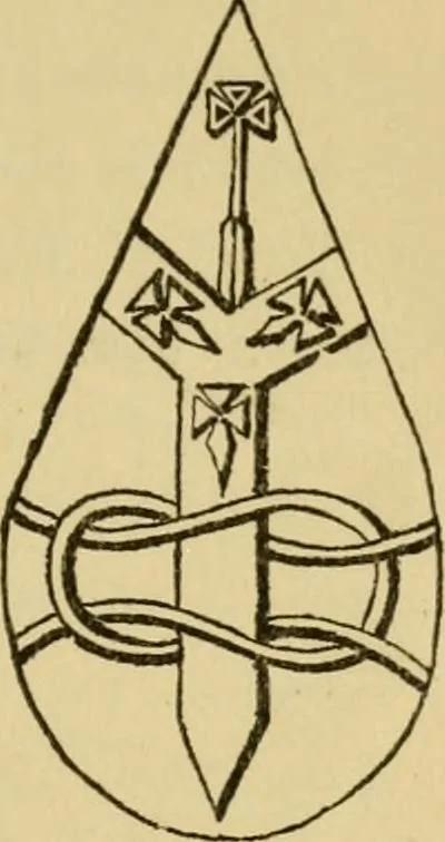 An illustration from Handbook of heraldry : with instructions for tracing pedigrees and deciphering ancient mss. : rules for the appointment of liveries, &c, 1882, leaf 140