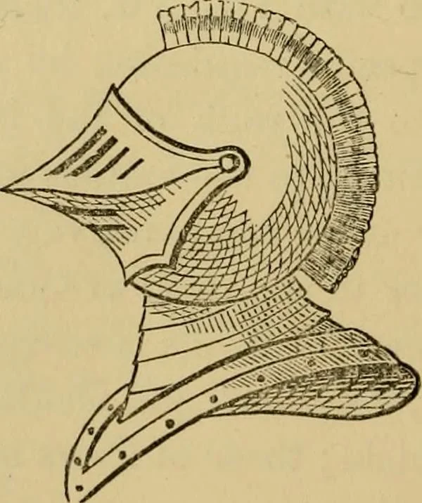 An illustration from Handbook of heraldry : with instructions for tracing pedigrees and deciphering ancient mss. : rules for the appointment of liveries, &c, 1882, leaf 191