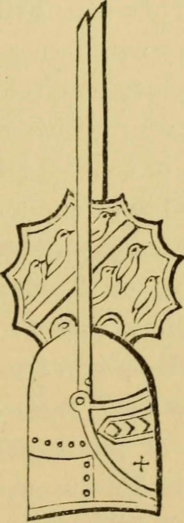 An illustration from Handbook of heraldry : with instructions for tracing pedigrees and deciphering ancient mss. : rules for the appointment of liveries, &c, 1882, leaf 194