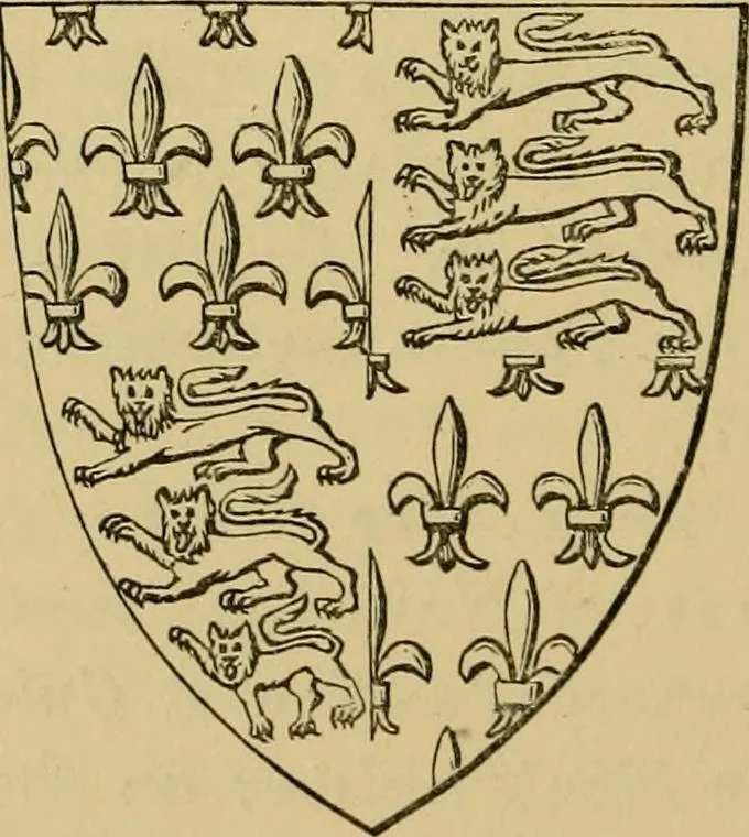 An illustration from Handbook of heraldry : with instructions for tracing pedigrees and deciphering ancient mss. : rules for the appointment of liveries, &c, 1882, leaf 227