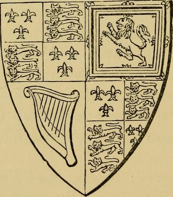 An illustration from Handbook of heraldry : with instructions for tracing pedigrees and deciphering ancient mss. : rules for the appointment of liveries, &c, 1882, leaf 235